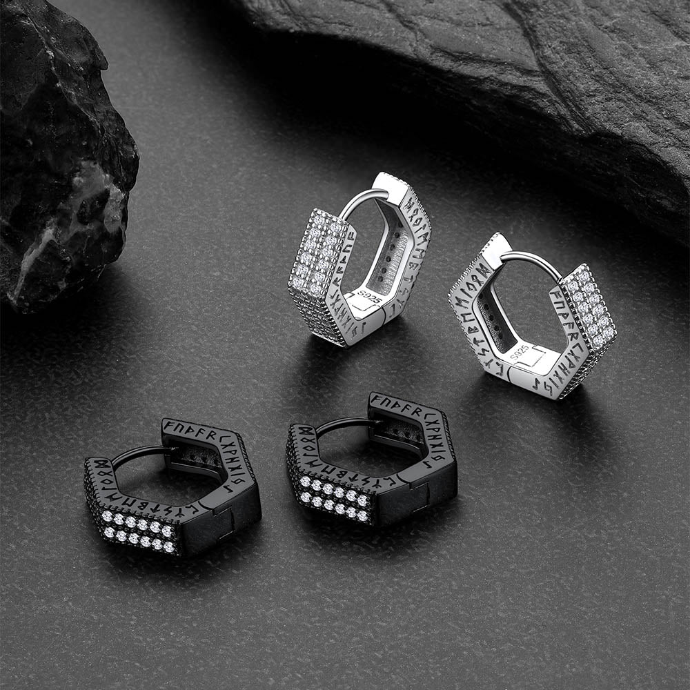 FaithHeart Huggie Earrings