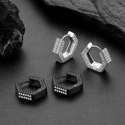 FaithHeart Huggie Earrings