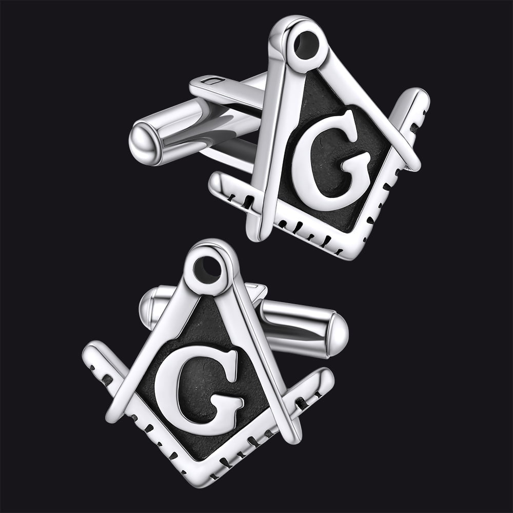 FaithHeart Masoinc Freemason Cufflinks For Men