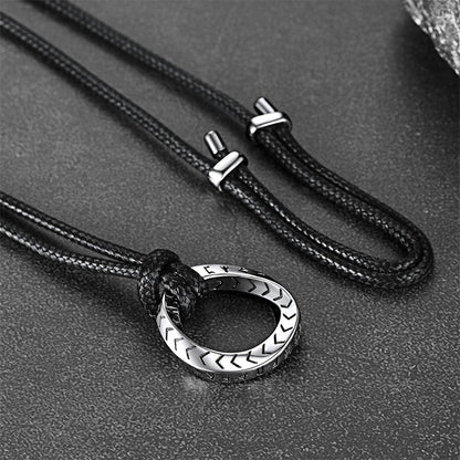 FaithHeart Mobius Strip  Necklace
