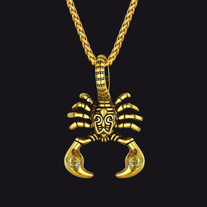 FaithHeart Scorpion Pendant Necklace