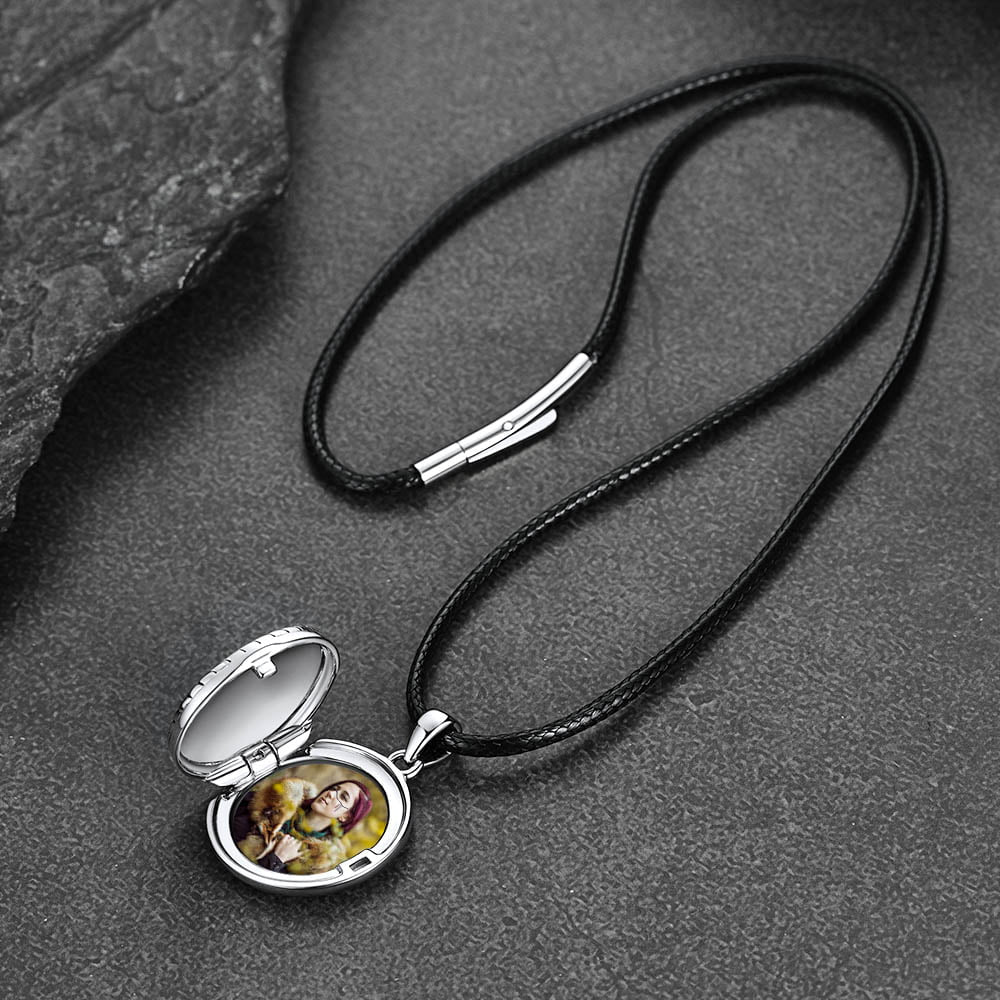 FaithHeart Silver Locket Necklace