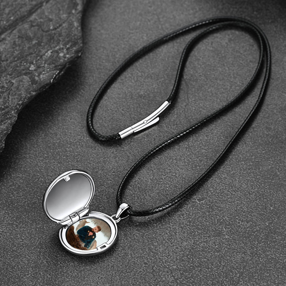 FaithHeart Silver Locket Necklace