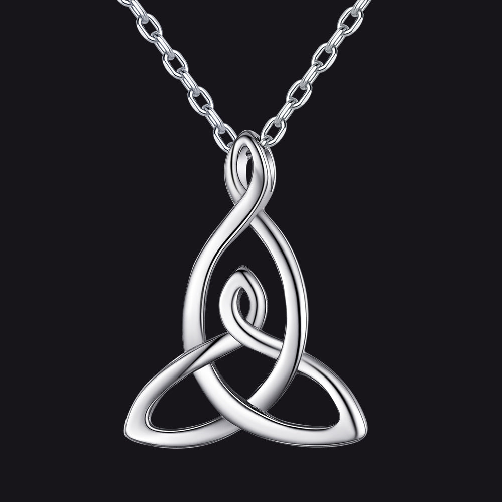 FaithHeart Celtic Motherhood Knot Mother And Child Necklace