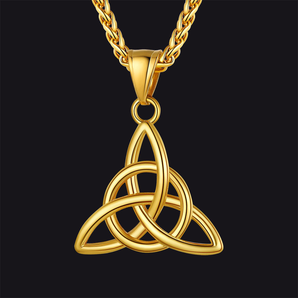 FaithHeart Celtic Trinity Knot Pendant Necklace FaithHeart