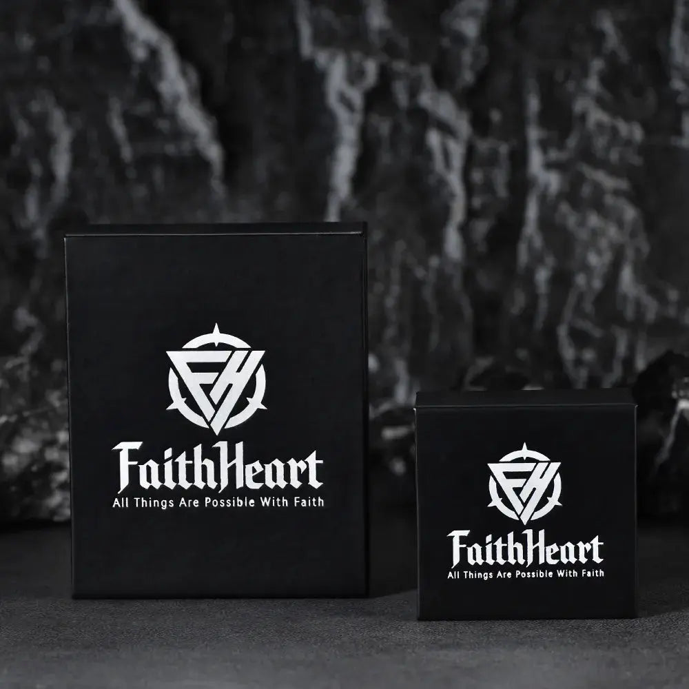 FaithHeart Virgin Mary Necklace Catholic Charm Necklace Of Blessed FaithHeart