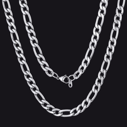 Figaro Link Chain Necklace for Men Women