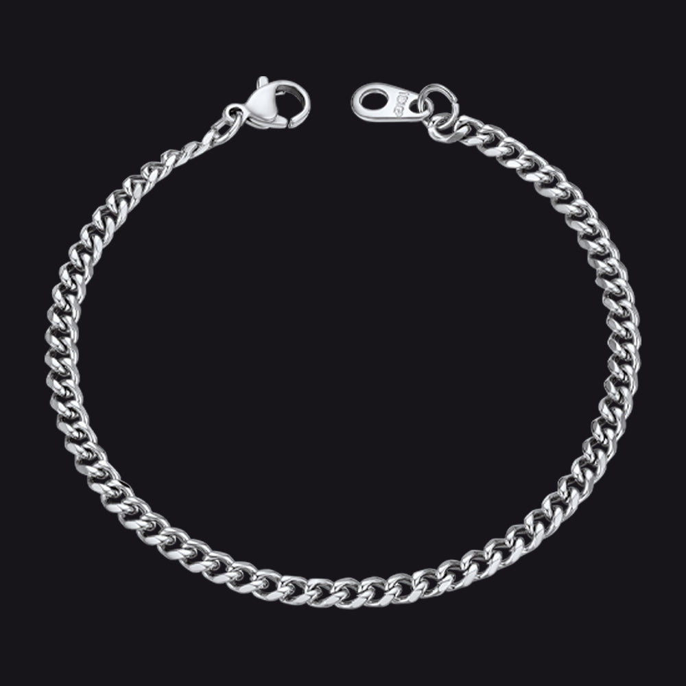 Unisex Chunky Cuban Link Chain Bracelets Gift For Men