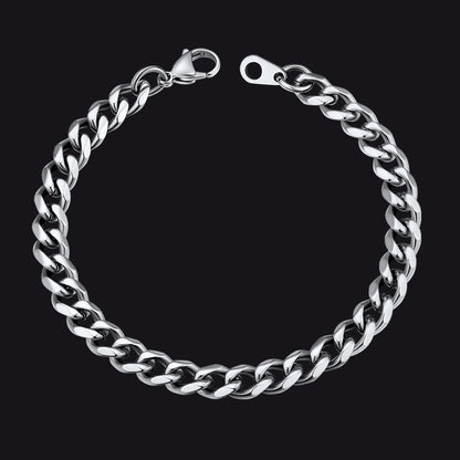 Unisex Chunky Cuban Link Chain Bracelets Gift For Men