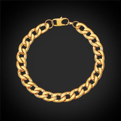 Flash Sale 9MM Thick Chain Bracelet for Men - FaithHeart Jewelry