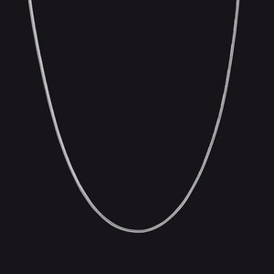 Stainless Steel 1.2mm Slim Chain Necklace for Women  