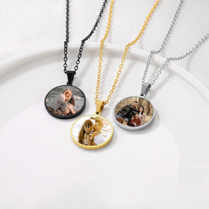 Personalized Photo Locket Necklace