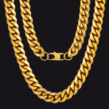 Chunky Heavy Miami Cuban Link Chain Necklace For Men 14-30 Inches