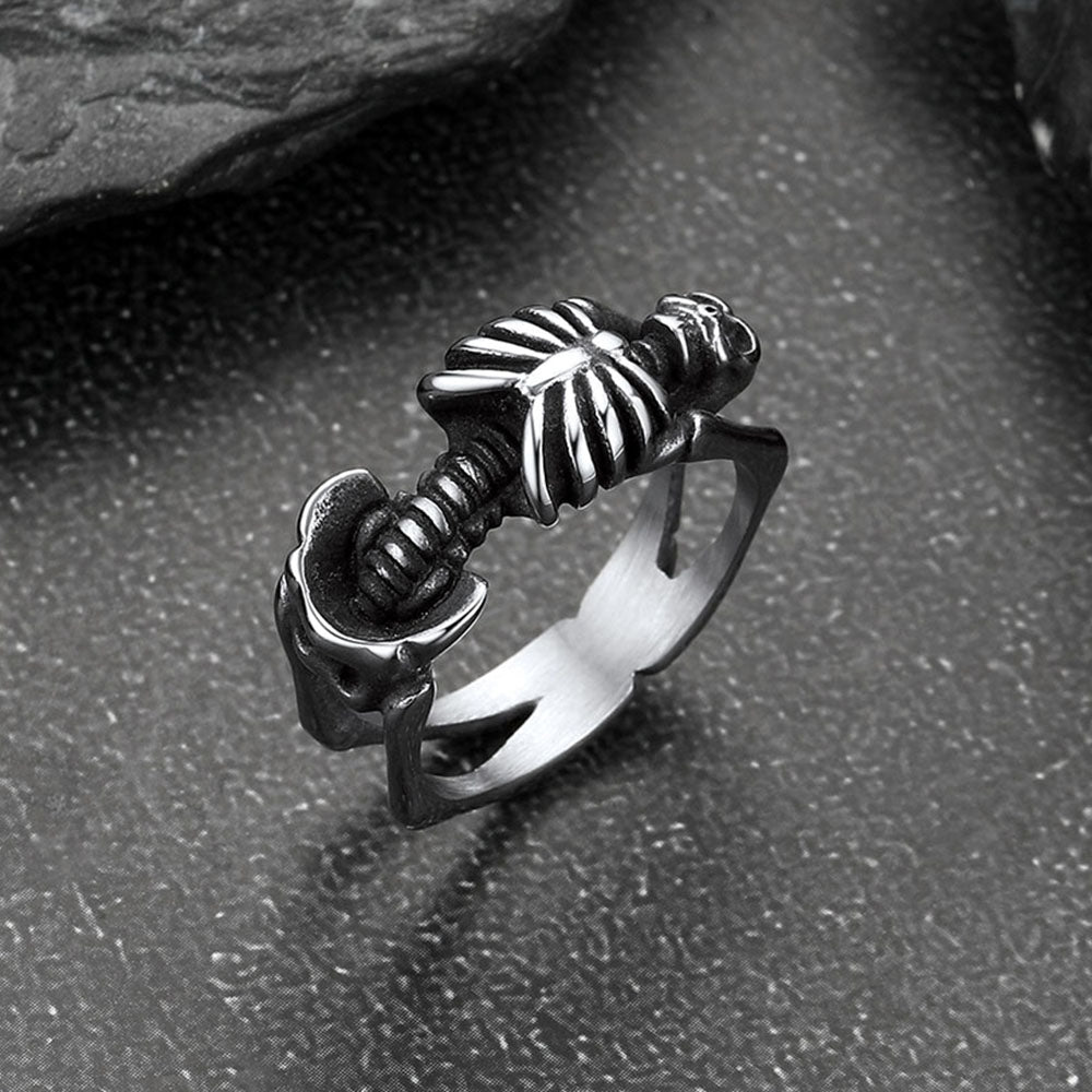 Gothic Cool Skull Rings Halloween Jewellery for Men