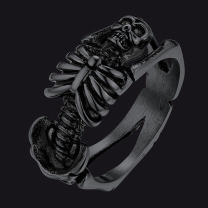 Gothic Cool Skull Rings Halloween Jewellery for Men