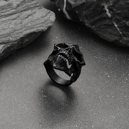 FaithHeart Gothic Skull Ring