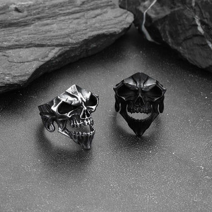 FaithHeart Gothic Skull Ring