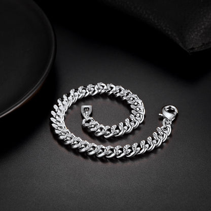 Flash Sale 7MM Chain Link Bracelet for Men