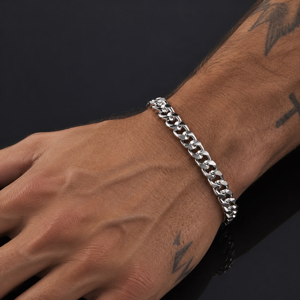Flash Sale 7MM Chain Link Bracelet for Men