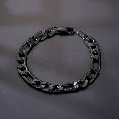 Thick Cuban Link Bracelet for Men 6/7/9mm Width