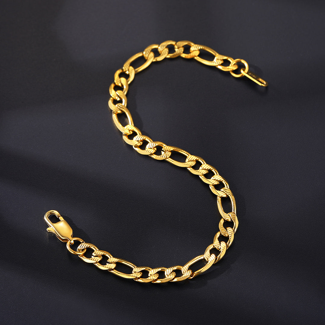 Thick Cuban Link Bracelet for Men 6/7/9mm Width