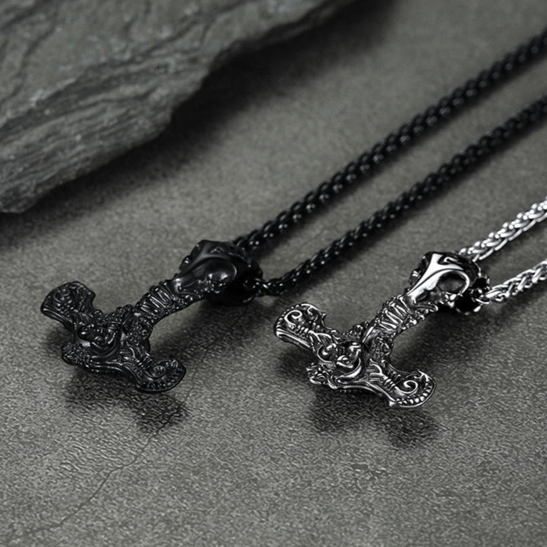 Hammer Pendant Necklace
