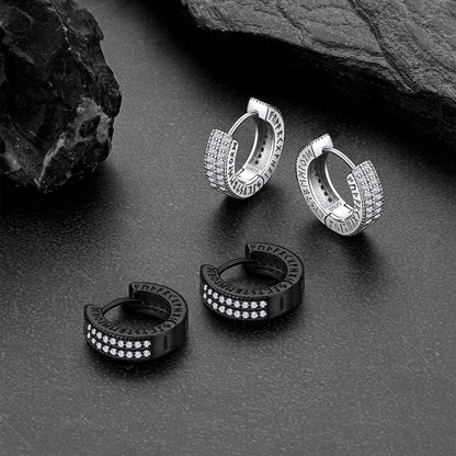 FaithHeart Huggie Earrings