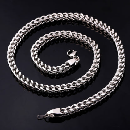 Hip Hop Cuban Link Chain Halsketten für Männer 4/6/9/13 MM Breite