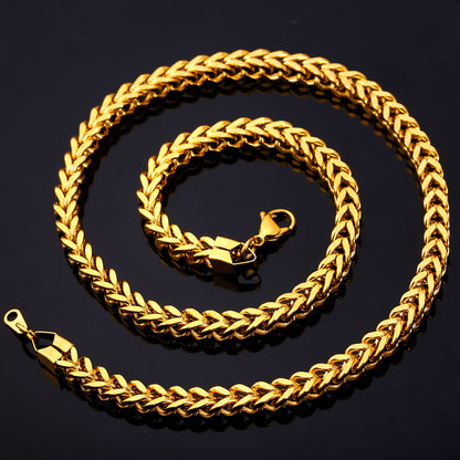 Hip Hop Cuban Link Chain Halsketten für Männer 4/6/9/13 MM Breite