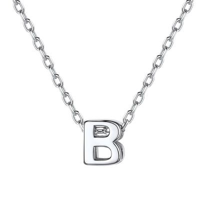 Initial B Necklace for Women