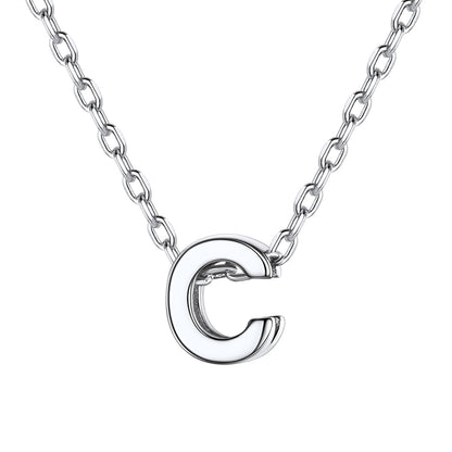 Initial C Necklace for Women