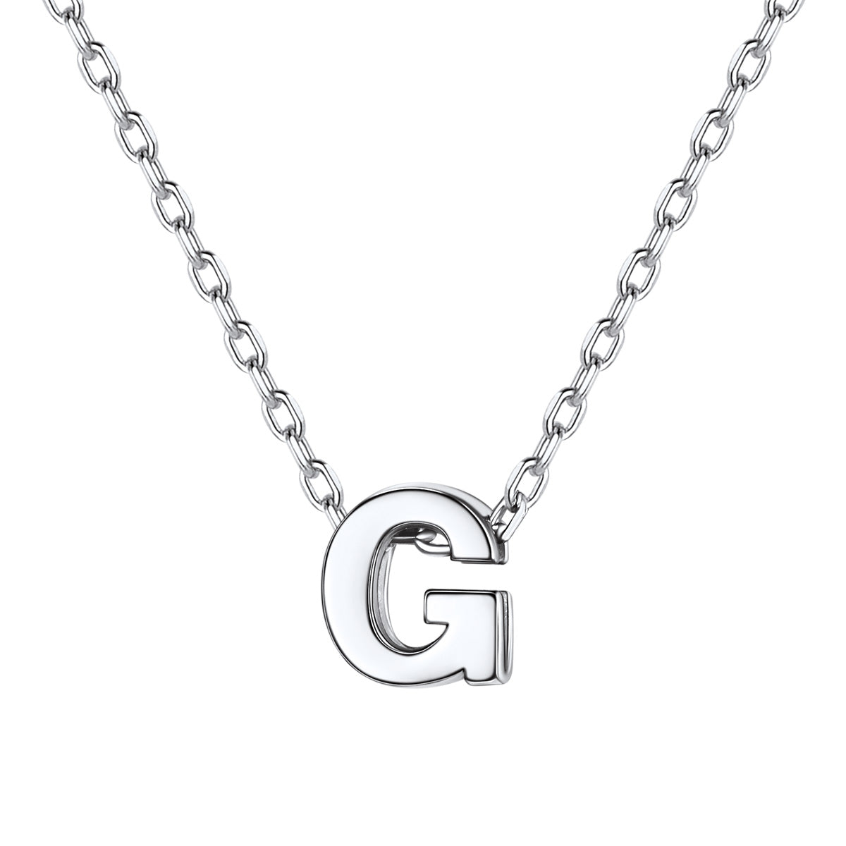 Initial G Necklace for Women