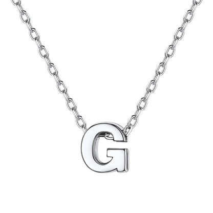 Initial G Necklace for Women