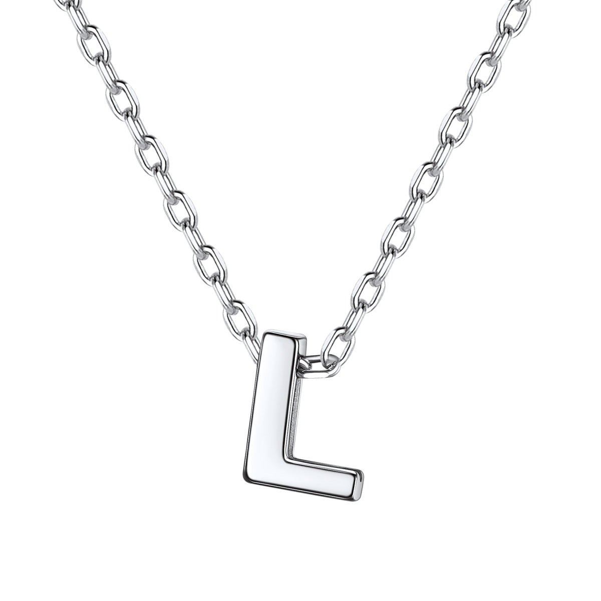Initial L Necklace for Women