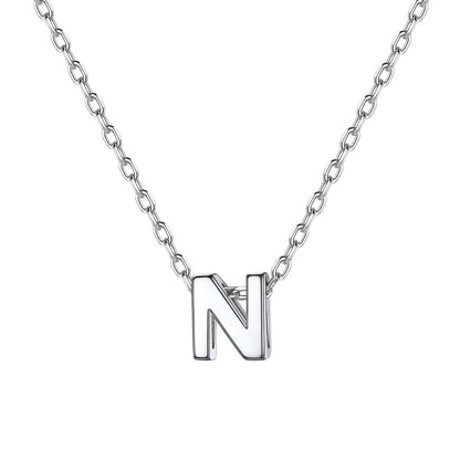 Initial N Necklace for Women
