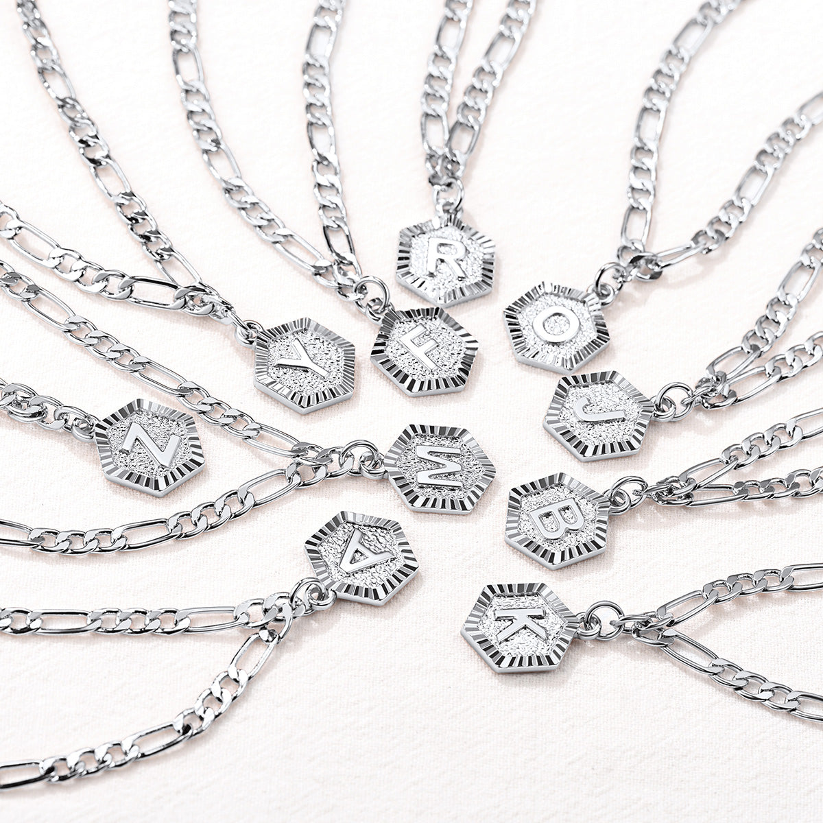 Initial Anklets A-Z Display