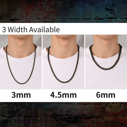 Hip Hop Cuban Link Chain Necklaces for Men