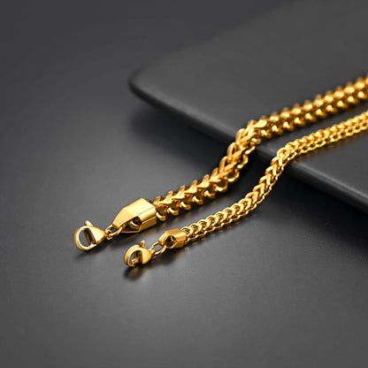 Hip Hop Cuban Link Chain Necklaces for Men