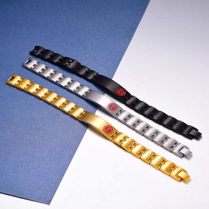 FaithHeart Customized Magnetic For Unisex Engraving Bracelet FaithHeart