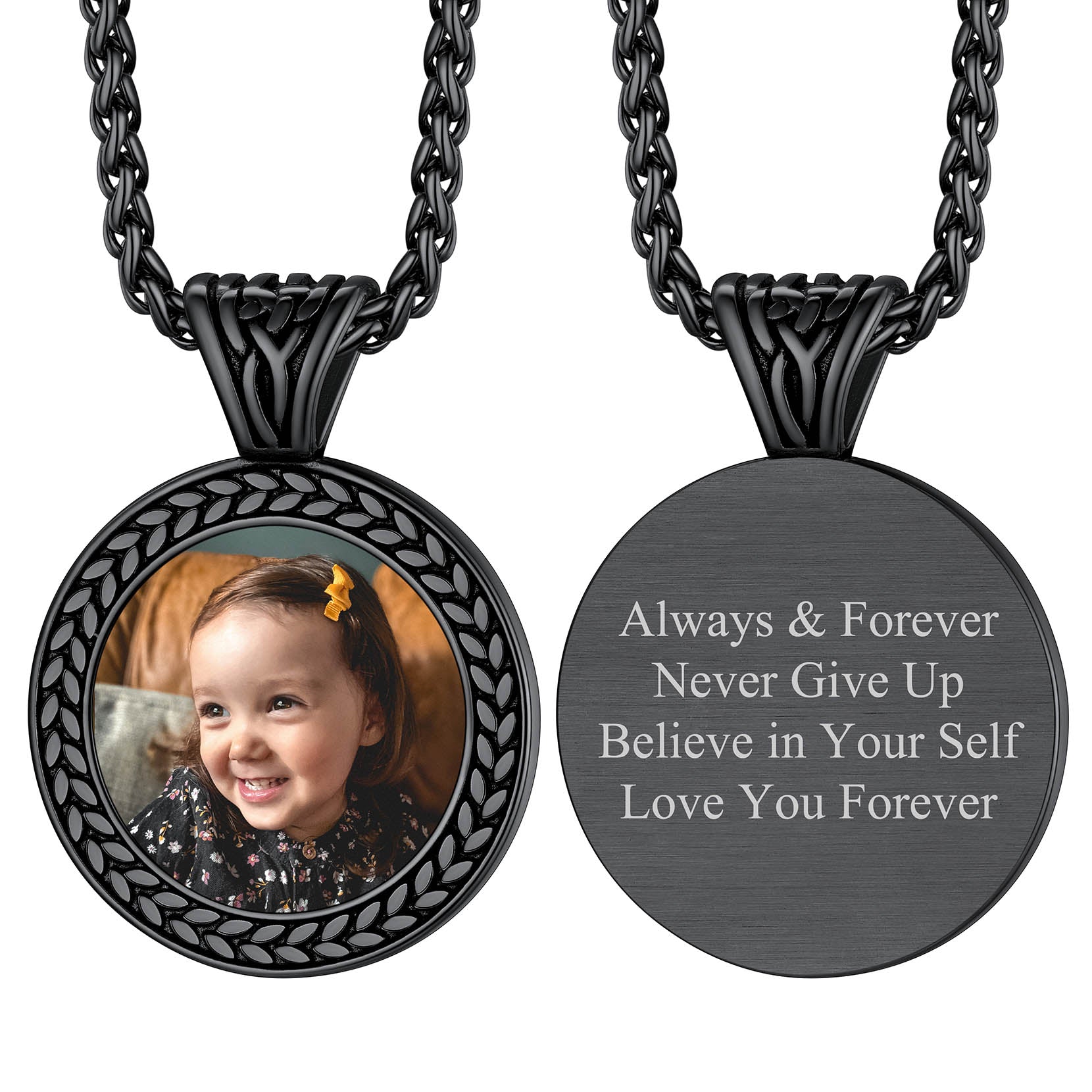 Personalized Memorial Picture Necklace