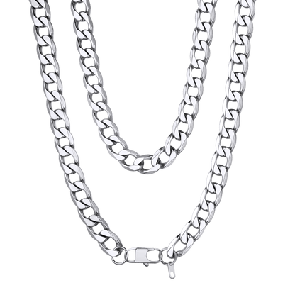 Mens Cuban Link Chain Necklace