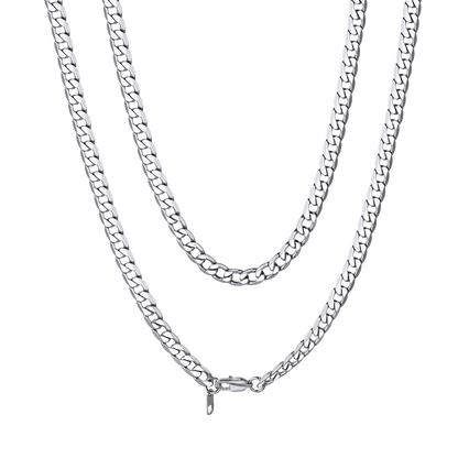 Mens Cuban Link Chain Necklace