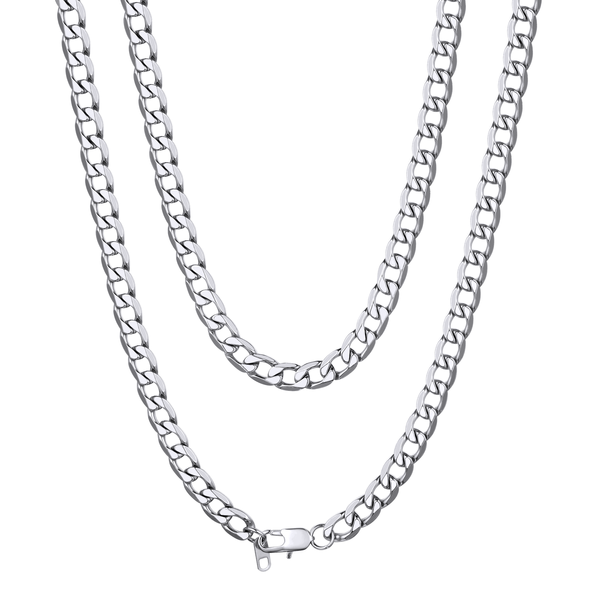 Mens Cuban Link Chain Necklace