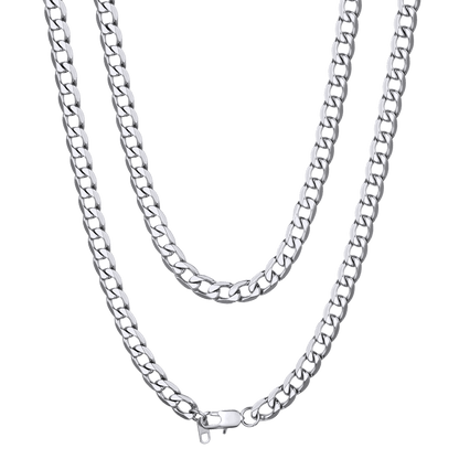 Mens Cuban Link Chain Necklace