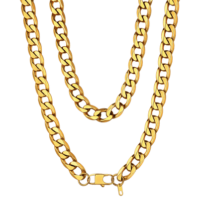 Mens Cuban Link Chain Necklace