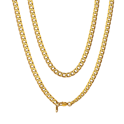 Mens Cuban Link Chain Necklace