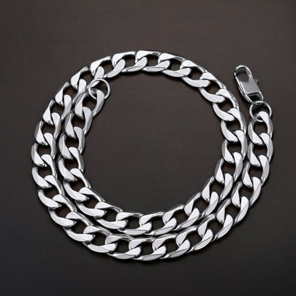 Mens Cuban Link Chain Necklace