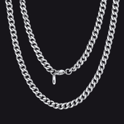 Sturdy Cuban Chain Necklace for Men 5/7/9/12MM Width