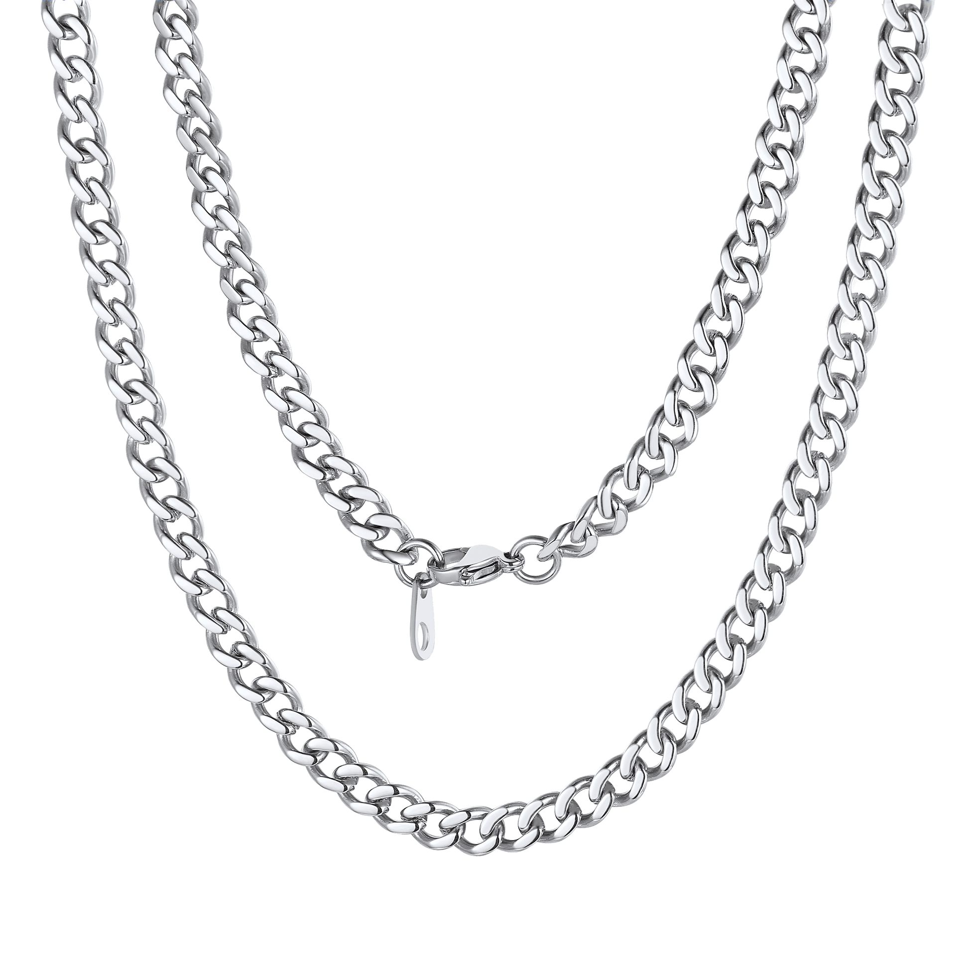 Sturdy Miami Cuban Chain Necklace for Men 5/7/9/12MM Width