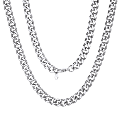 Sturdy Miami Cuban Chain Necklace for Men 5/7/9/12MM Width